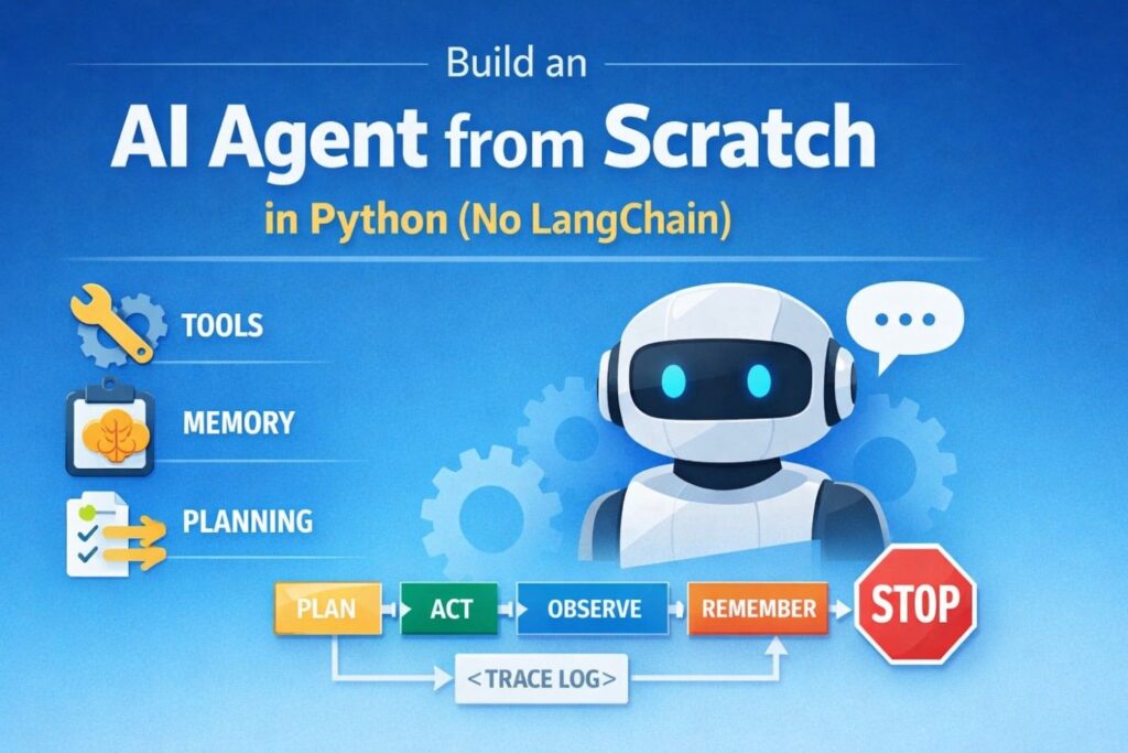build an ai agent from scratch