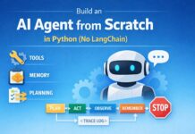 Build an AI Agent From Scratch in Python (No LangChain): Tools, Memory, Planning — In One Clean File build an ai agent from scratch