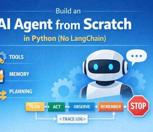Build an AI Agent From Scratch in Python (No LangChain): Tools, Memory, Planning — In One Clean File build an ai agent from scratch