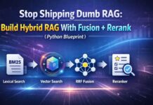 Stop Shipping Dumb RAG: Build Hybrid RAG With Fusion + Rerank (Python Blueprint)