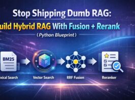 Stop Shipping Dumb RAG: Build Hybrid RAG With Fusion + Rerank (Python Blueprint)
