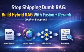 Stop Shipping Dumb RAG: Build Hybrid RAG With Fusion + Rerank (Python Blueprint)