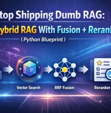 Stop Shipping Dumb RAG: Build Hybrid RAG With Fusion + Rerank (Python Blueprint)