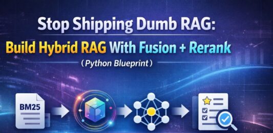 Stop Shipping Dumb RAG: Build Hybrid RAG With Fusion + Rerank (Python Blueprint)