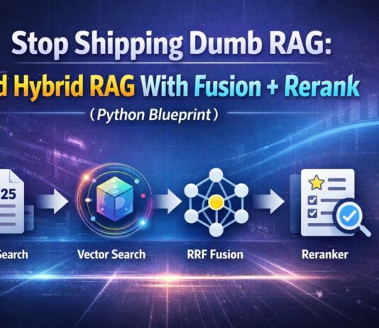 Stop Shipping Dumb RAG: Build Hybrid RAG With Fusion + Rerank (Python Blueprint)