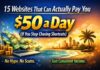 15 Websites That Can Actually Pay You $50 a Day (If You Stop Chasing Shortcuts)