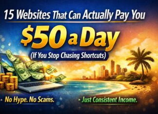 15 Websites That Can Actually Pay You $50 a Day (If You Stop Chasing Shortcuts)