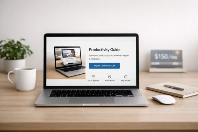 digital dropshipping 50 minute setup generating $150 per day