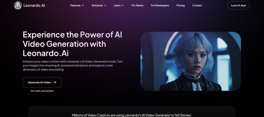 Leonardo AI image to AI video generator for one person income system in 2026