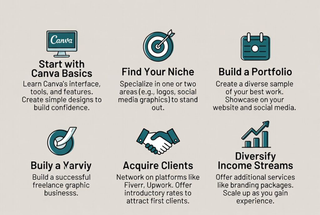 How I earned $1800 using Canva by building a sustainable online income