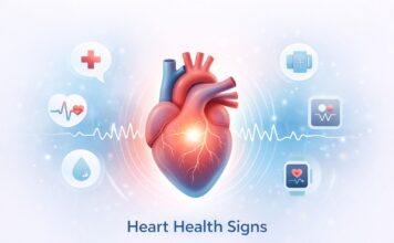 Heart Health Signs: 9 Powerful Truths Your Body Is Desperately Trying to Reveal heart health signs illustrated with glowing human heart and signal waves