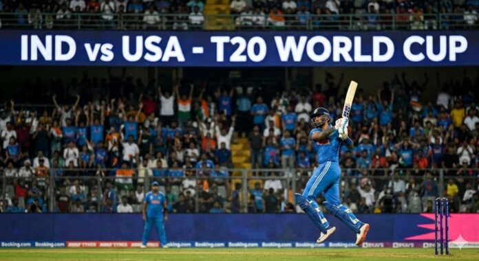 India vs USA T20 World Cup match today at Wankhede Stadium