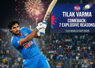 Tilak Varma Comeback: 7 Explosive Reasons It Could Supercharge India at T20 World Cup 2026 Tilak Varma explosive comeback shakes Team India ahead of T20 World Cup 2026