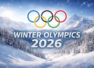 Ami Nakai Makes History: 2026 Winter Olympics Women’s Figure Skating Results & Medal Predictions Winter Olympics 2026 Milano Cortina official arena with Olympic rings and illuminated ice stadium